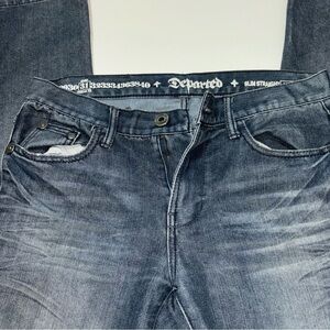Departed Men’s Slim Straight Neptune Jeans 31x32